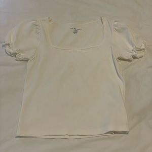 Brandy puff sleeve tee